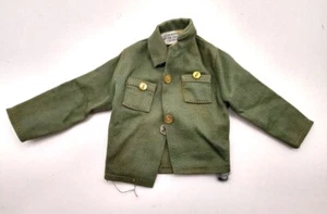 Vintage 1964 GI Joe British Crown Colony Green Army Shirt Fatigues Jacket - Bild 1 von 3