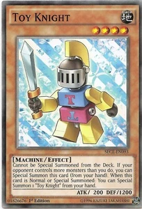 Toy Knight SECE-EN093 Yu-Gi-Oh Card 1st Edition New - Picture 1 of 4