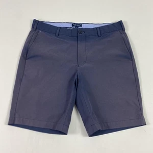 Pantalones Cortos Peter Millar Para Hombre 33 Corona Azul Artesanal Rendimiento Golf Poliéster - Imagen 1 de 10