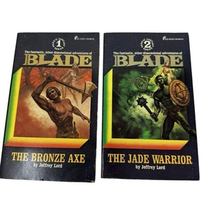 VINTAGE Richard Blade #1-2 by Jeffrey Lord - PAPERBACKS - Foto 1 di 10