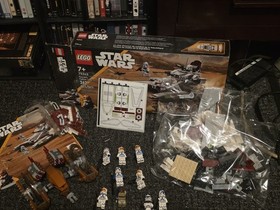 LEGO Star Wars 75085 Hailfire Droid Complete Build 75342 clone wars 501st lot