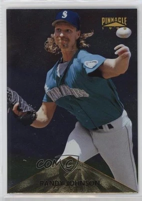1996 Pinnacle Foil Randy Johnson #236 HOF - Image 1 of 2