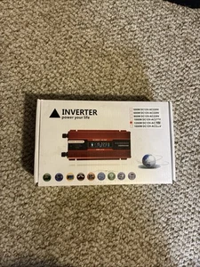 Power Inverter 1200W DC12V-AC 110V - Picture 1 of 2