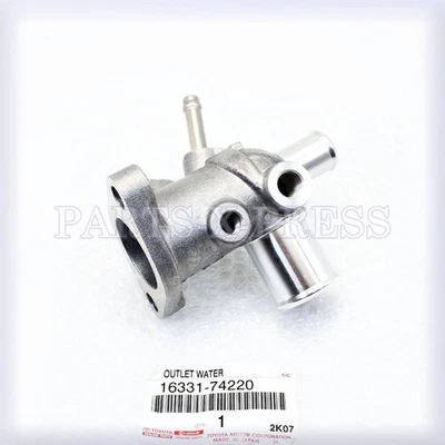 16331-74220 OEM GENUINE TOYOTA CAMRY SOLARA ENGINE COOLING WATER OUTLET FLANGE - Изображение 1 из 4