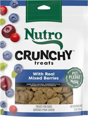 Nutro Crunchy Dog Treats With Real Mixed Berries, 16 oz. Bag - Image 1 of 4