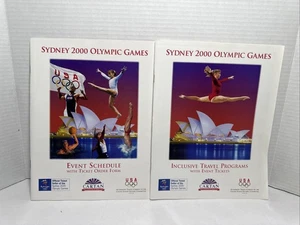 Sydney 2000 Olympic Games Inclusive Travel Programs + Event Schedule SEE PICS - Picture 1 of 15