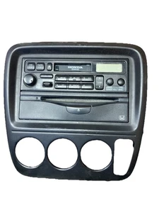 OEM 1998-2002 Honda Accord AM FM Radio /w CD & Cassette Player #A141 - Picture 1 of 8