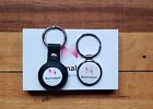 NEW Apple AirTag with Premium Leatherette Key Tag Ring Key Chain for iPhone iPAD