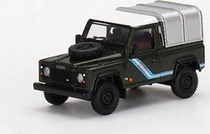 Land Rover Defender 90 Pickup Bronze Green - MiJo Exclusive ( Mini GT) Diecast - - Picture 1 of 3