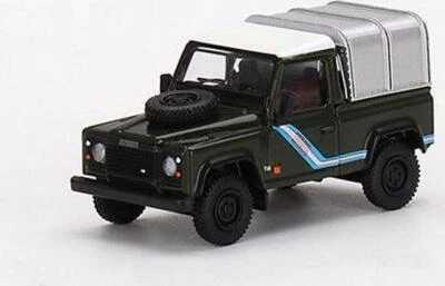 Land Rover Defender 90 Pickup Bronze Green - MiJo Exclusive ( Mini GT) Diecast - - Image 1 of 3