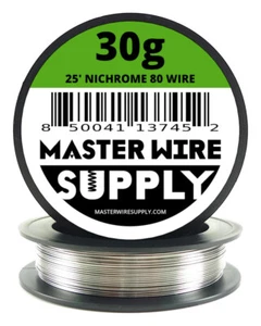 MWS - Nichrome 80 - 25 ft - 30 Gauge Round Wire - Picture 1 of 2