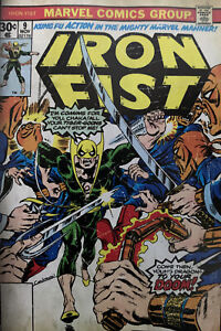 Iron Fist 9 Marvel Comic Book Fridge Magnet 4''x2.5'' NEW