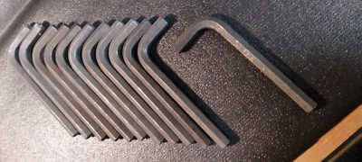3/8 inch allen / hex wrench 10 pcs. - Image 1 of 4