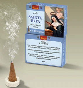 Boite de 10 cônes d encens Sainte Rita - Imagen 1 de 1