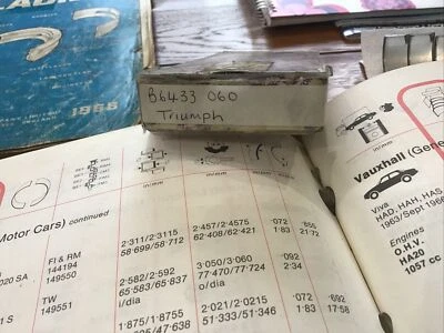 Rodamientos Bigend Triumph 2000/2500 - 0,060"" TR5/6,GT6, velocidad - Imagen 1 de 3