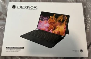 DEXNOR abnehmbare magnetische Tastatur Hülle für 14,6" Galaxy Tab S10/S9 Ultra BLAU - Bild 1 von 3