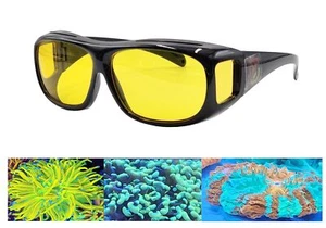 UV Coral Reef Viewing Glasses for Saltwater Aquarium, Reef Tank | UV Glass - Picture 1 of 5