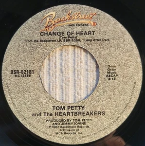 Tom Petty & The Heartbreakers "Change of Heart/Heartbreakers Beach Party" VG+ - Picture 1 of 3