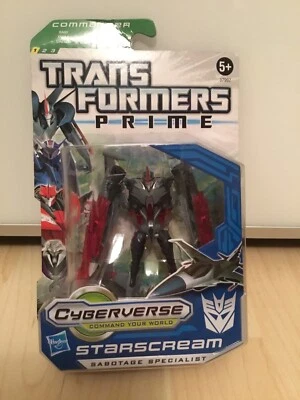 TRANSFORMERS Starscream cyberverse Hasbro collection  - Photo 1/4