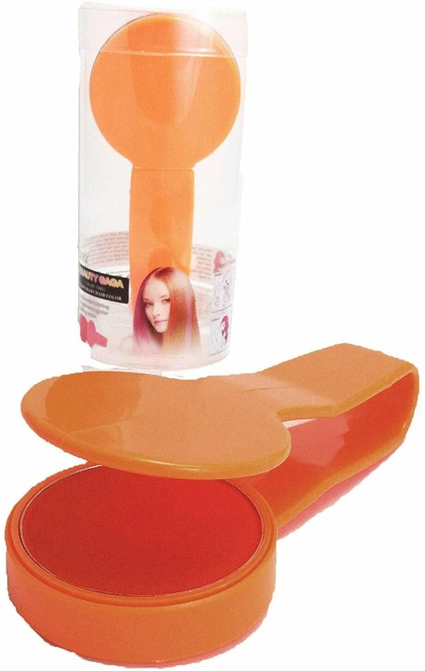 Hair Chalk - Pastels - Semi Permanent Hair Colour Dye - Temporary Color (orange) - Image 1 of 2