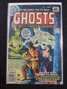 DC Comics Ghosts #74 1979 Mark Jewelers Variant 2.0 G - Picture 1 of 9