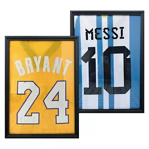 2 Pack Jersey Frame Display Case Jersey Shadow Box Sports Jersey - Picture 1 of 6