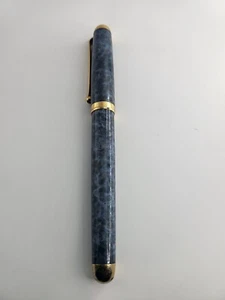 Vintage L Plume Fine Point Pen Grey Marble Effect Casing Formal Pen UNTESTED - Picture 1 of 12