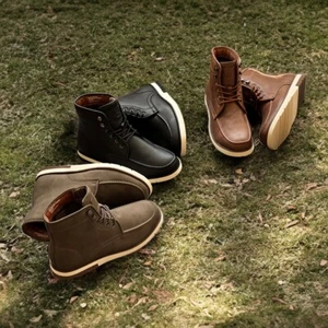 Polar Fox BRIXTON Herren Mokassinnaht Hoch Freizeit Mode Stiefel - Bild 1 von 26