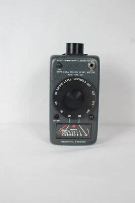 SCOTT INSTRUMENT LABORATORIES Type 453A Sound Level Meter For Parts/repair Only - Image 1 of 4