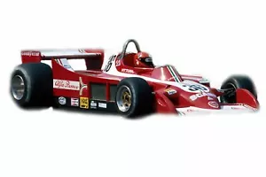 Tameo SLK125 Alfa Romeo 177 1979 GP italiano Kit de metal blanco escala 1:43 - Imagen 1 de 4