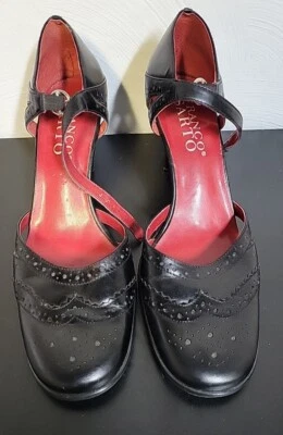 Tacones FRANCO SARTO con correa talla 7 1/2 Foto 1 de 3