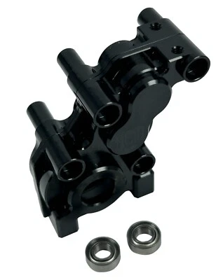 Aluminum Steallth Transmission Case Black For Team Associated RC10 Worlds Car - Image 1 of 3