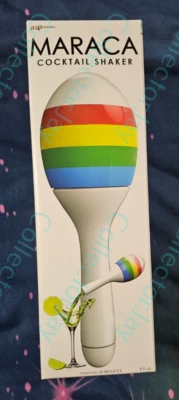 Coctelera Maraca Seguro para Alimentos Sin BPA Diseño Nuop 8 Onzas Plástico NUEVO Sellado Foto 1 de 4