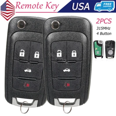 2 para Chevy Malibu 2010-2016 mando a distancia sin llave OHT01060512 + placa de circuito Foto 1 de 4