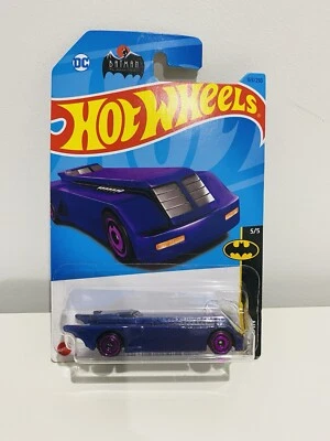 НОВЫЙ HOTWHEELS BATMAN МУЛЬТСЕРИАЛ ФИОЛЕТОВЫЙ 1:64 ЛИТОЙ МАСШТАБ 169/250 - Изображение 1 из 2
