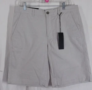 MARK ANTHONY Slim Fit Khaki Shorts Sz 32 NWT 11" Rise 10" inseam Cotton 0313 - Picture 1 of 14