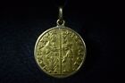 Ancient Medieval Italian Gold Coin Pendant