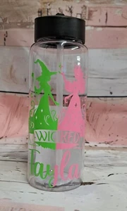 Personalised Wicked glinda elphie 650ml water bottle school birthday xmas gift - Picture 1 of 1