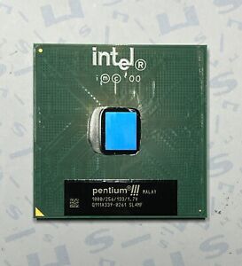 Intel Pentium III 1 GHZ SL4MF RB80526PZ001256 Prise 370 Bureau CPU