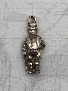 Vintage Sterling Silver Man w/ a Cane Charm - Picture 1 of 5