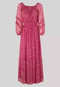 Pepe Jeans MARLENE Pink Gr. M Damen Maxikleid langes Kleid UVP: 99,90€ (S/2816) - Bild 1 von 7