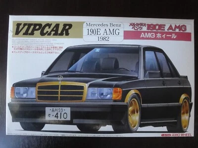 Fujimi 1/24 VIP CAR  Mercedes BENZ 190 E AMG 1982 with AMG wheel Steal !! - Image 1 of 4