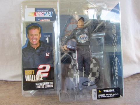 Action / McFarlane  Series 1 - Rusty Wallace  #2  NOC  (816NAS1) 27838 Cover