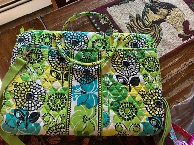Vera Bradley Hard Shell Lap Top Portfolio Case Lime’s Up NEW - Image 1 of 4
