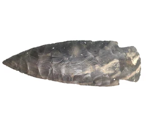 Adena Point from Midwest Native American Artifact Arrowhead 4 15/16 inches - Picture 1 of 2