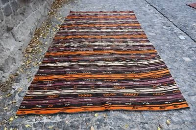 Tappeto grande 6 x 11,3 piedi, tappeti di lana, kilim, tappeto marocchino, ta... - Immagine 1 di 4