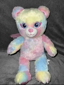 Build A Bear Fairy Friends Plüschtier Stofftier Bär Pastell Batik 16 Zoll BABW - Bild 1 von 5