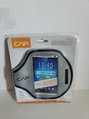 CAP Armband Smartphone Phone Holder Gray Sports Workout Training Protector NEW - Image 1 of 4