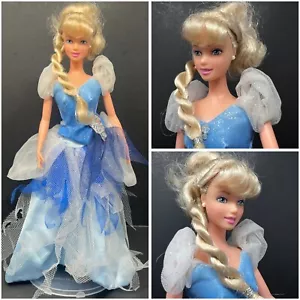Muñeca Princesa Cenicienta Disney Store Exclusiva 12" Pelo Rubio Ojos Azules - Imagen 1 de 18