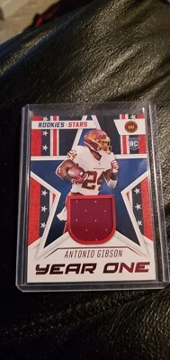Antonio Gibson Rookie Patch Rookies And Stars 2020 Washington - Image 1 of 2